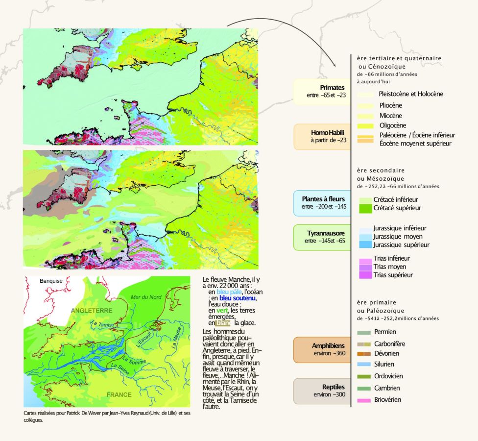 Aperçu de l’histoire géologique de la Manche Aurore Bagarry