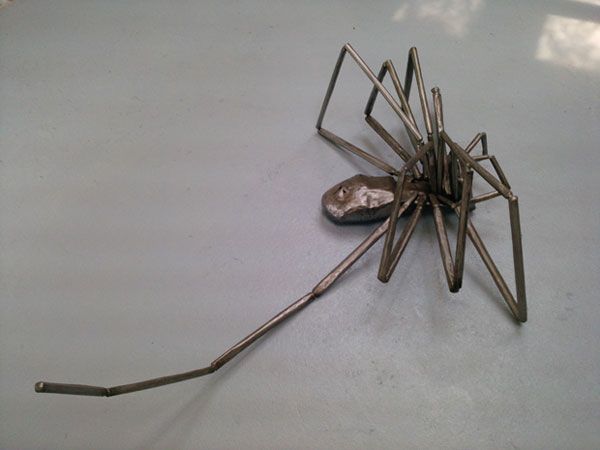 Araignée (de Louise Bourgeois), 2010
Acier doux, 300 x 200 x 80 cm